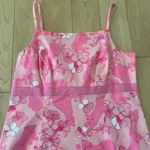 Pink Mini-Dress